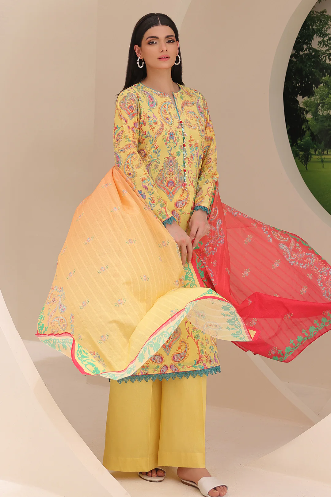 Shirt Shalwar Dupatta - 1209 - Image 5