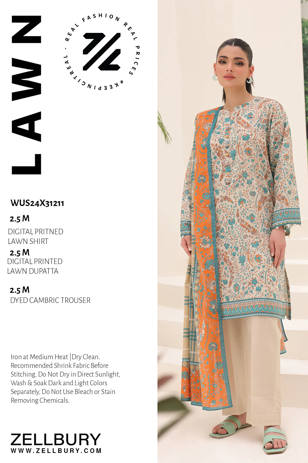 Shirt Shalwar Dupatta - 1211 - Image 8