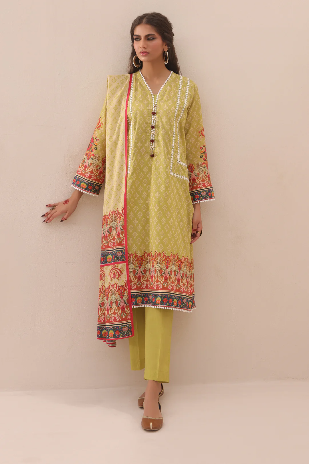 Shirt Shalwar Dupatta - 1218 - Image 3