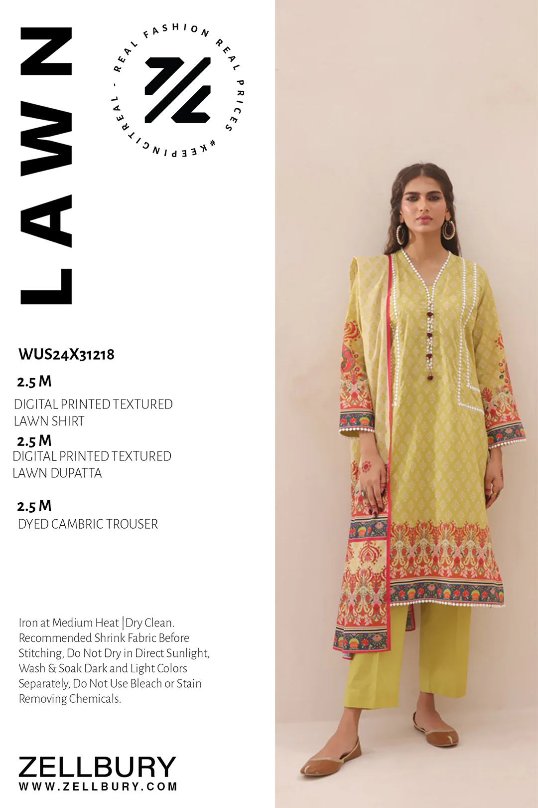 Shirt Shalwar Dupatta - 1218 - Image 6