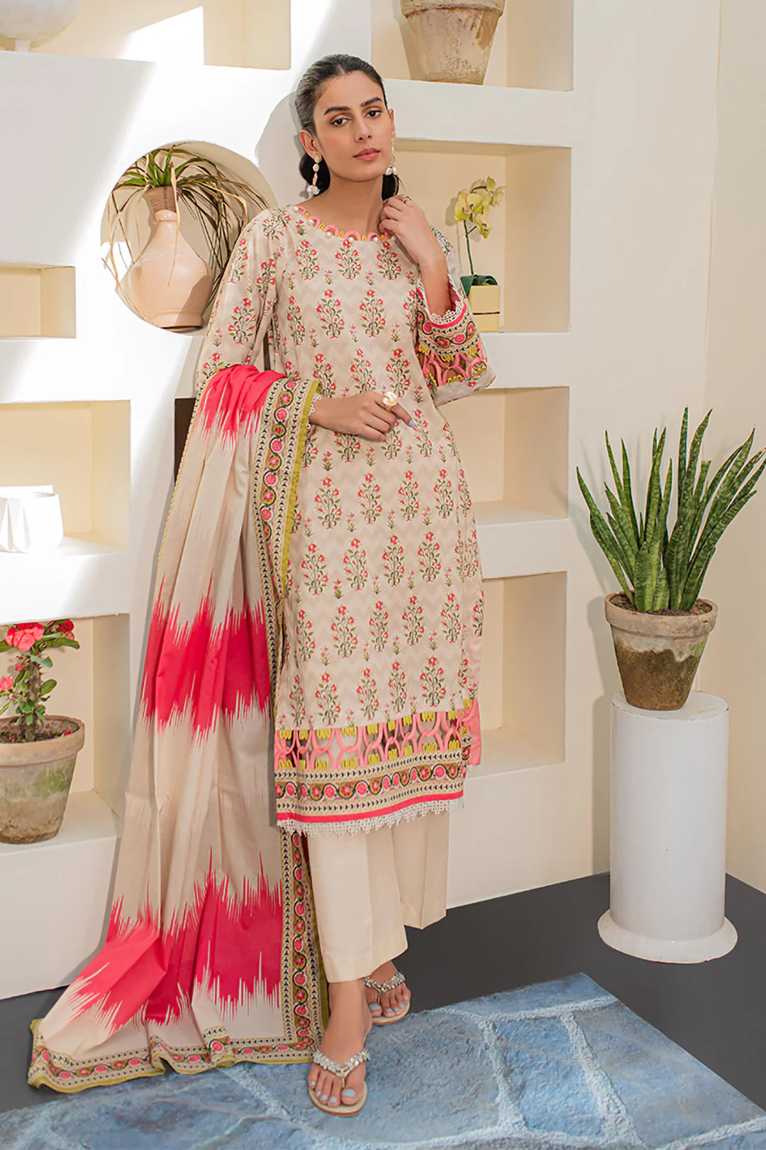 Shirt Shalwar Dupatta - 1222 - Image 2
