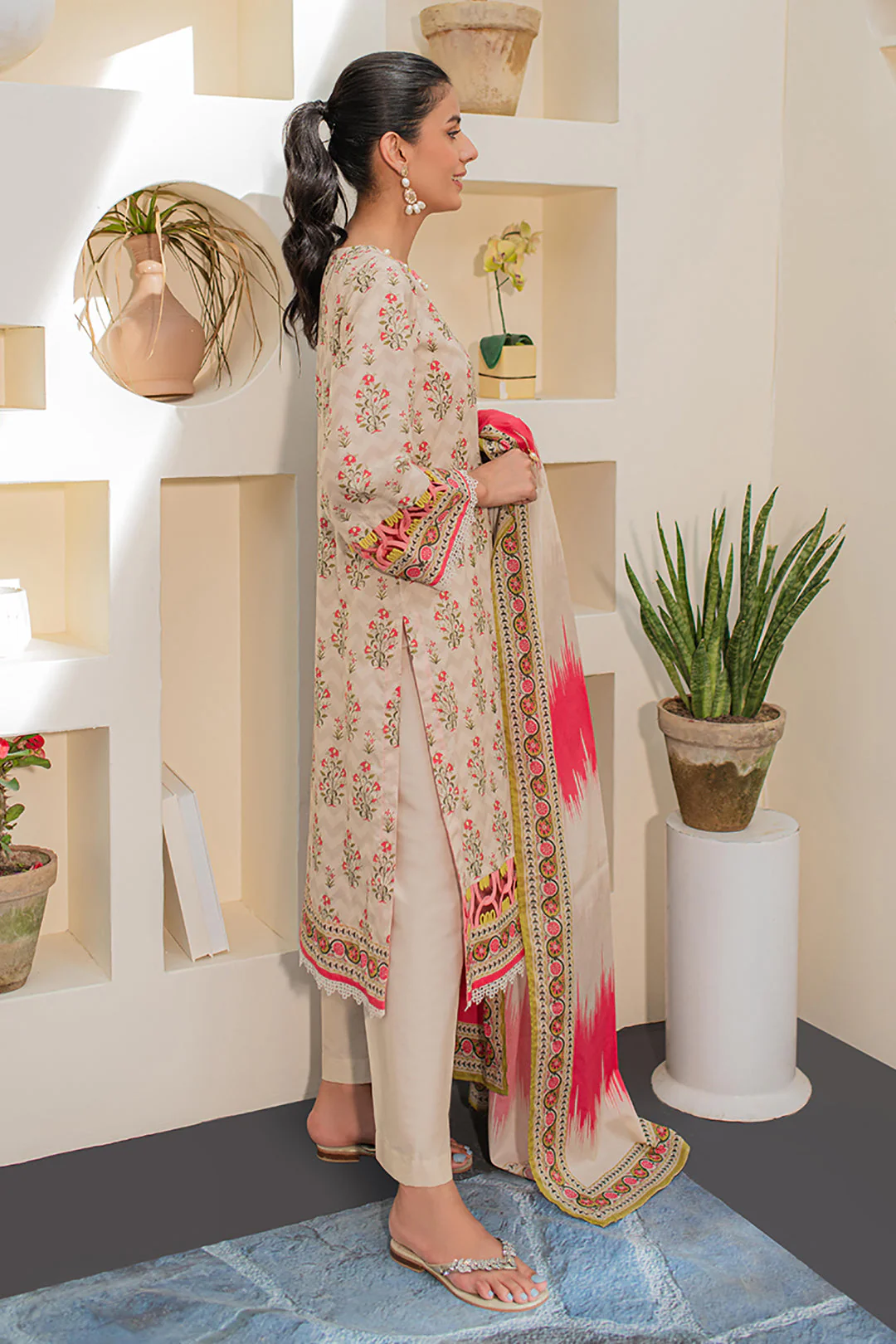 Shirt Shalwar Dupatta - 1222 - Image 3