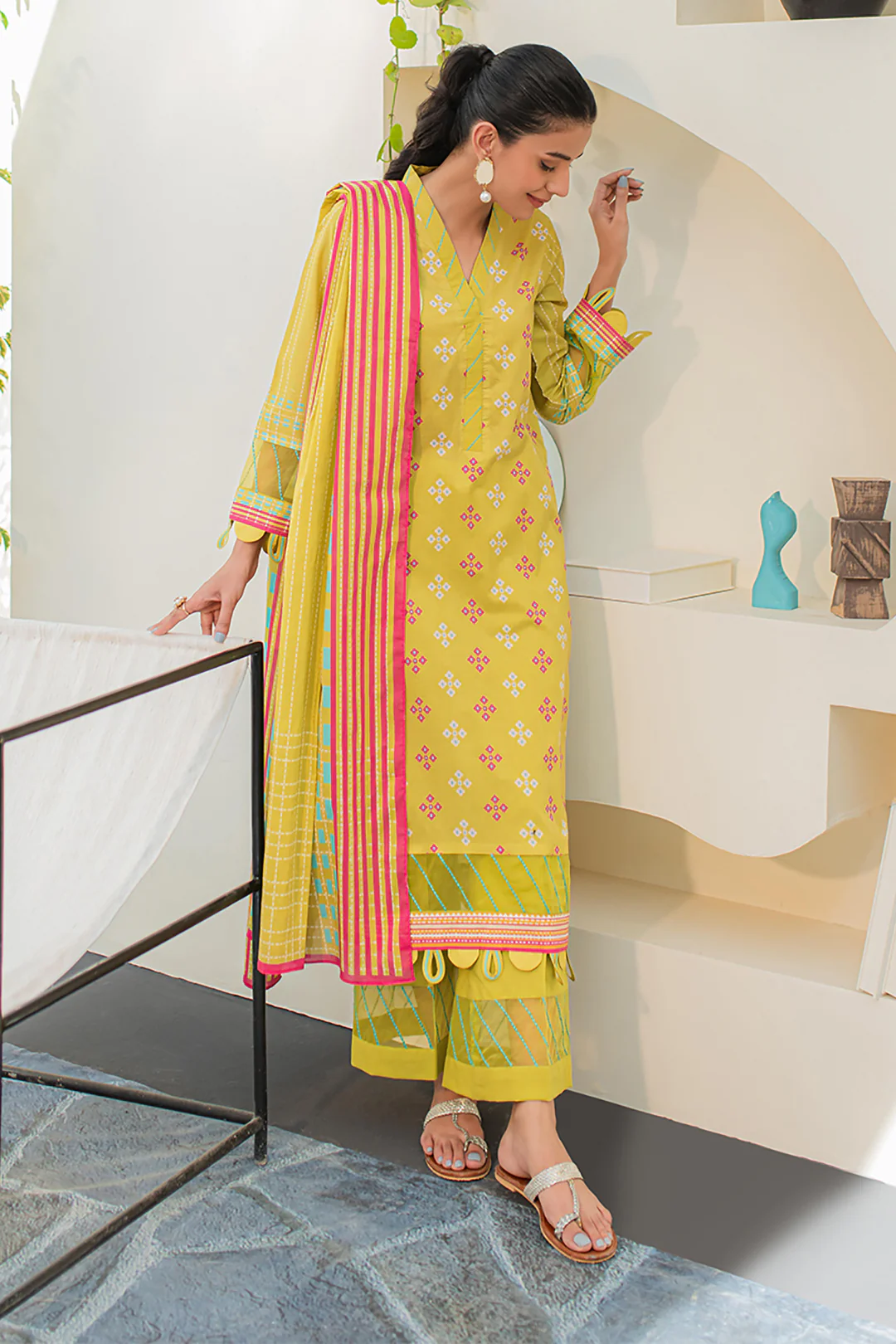 Shirt Shalwar Dupatta - 1225 - Image 3