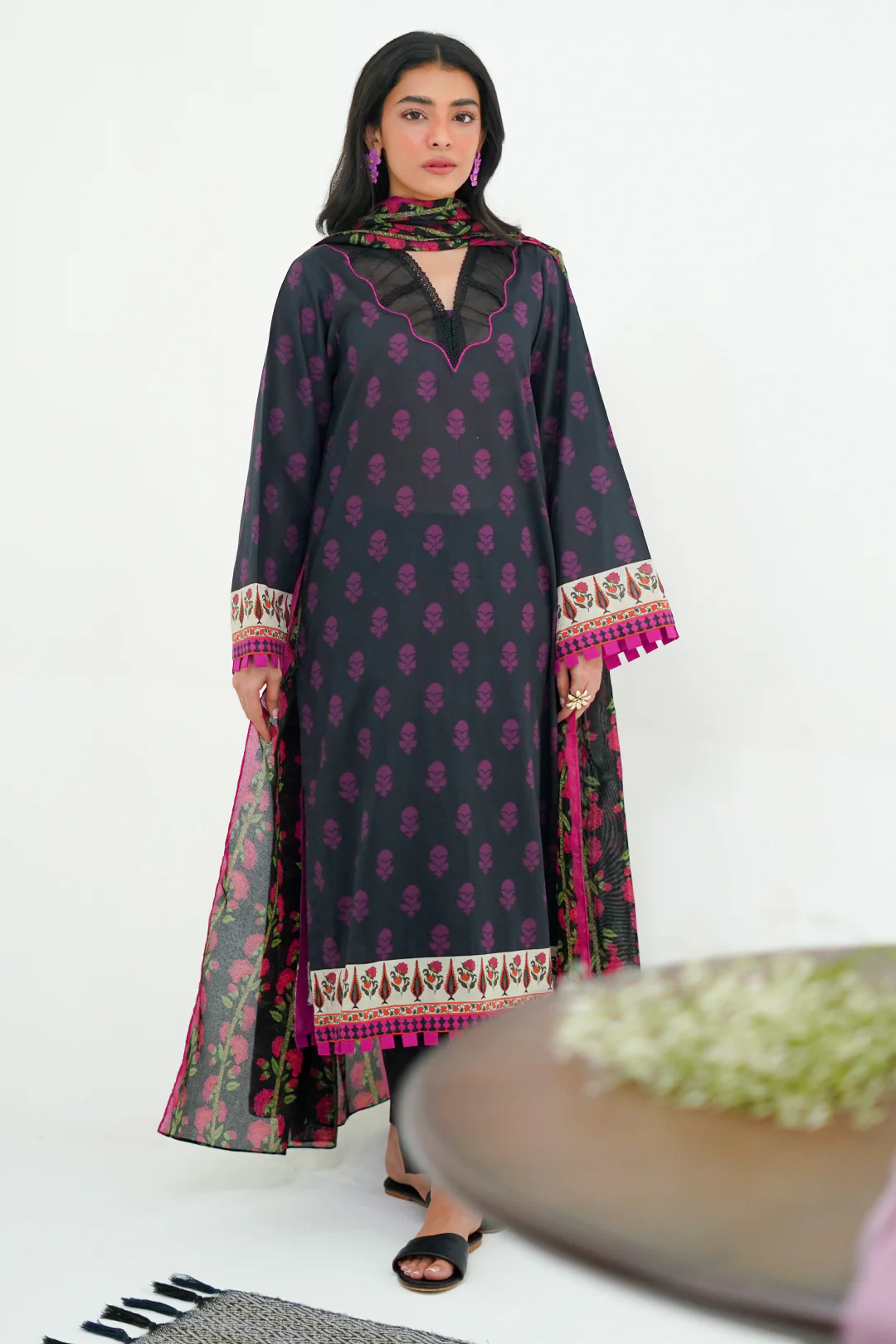 Shirt Shalwar Dupatta - 1324 - Image 2