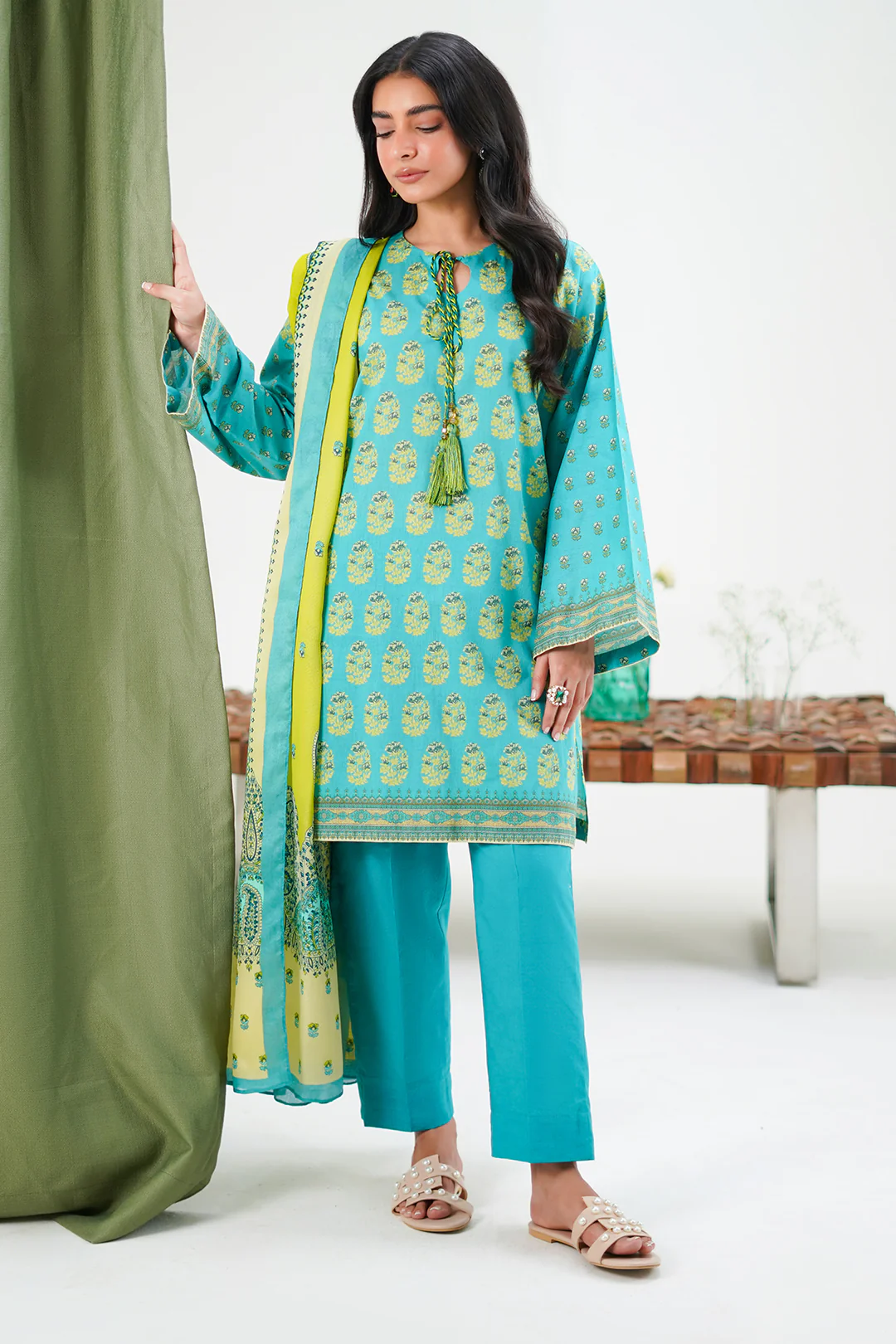 Shirt Shalwar Dupatta - 1328 - Image 2