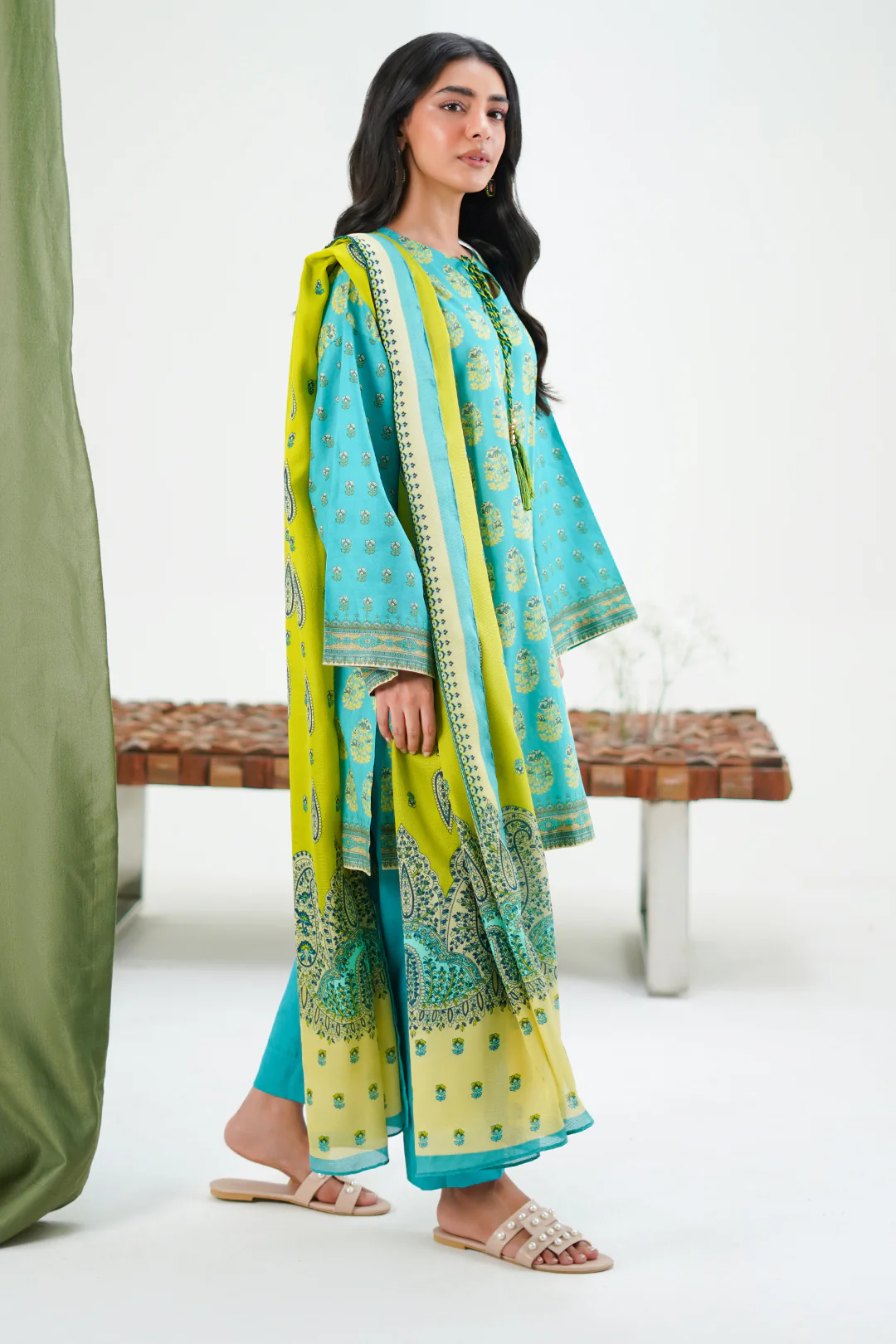 Shirt Shalwar Dupatta - 1328 - Image 3