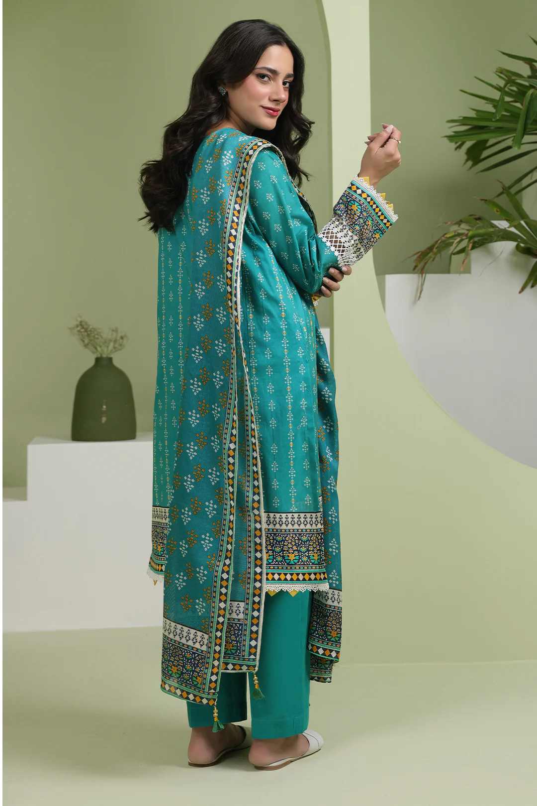 Shirt Shalwar Dupatta - 1416 - Image 5