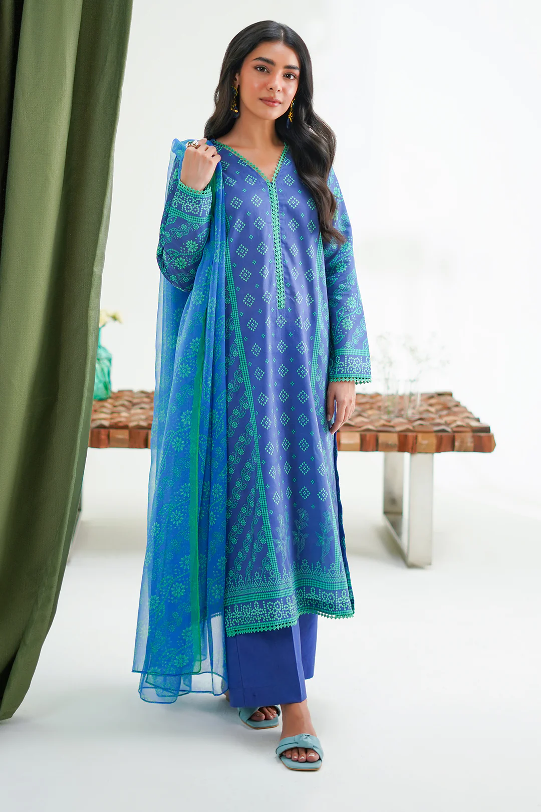 Shirt Shalwar Dupatta - 1417 - Image 3