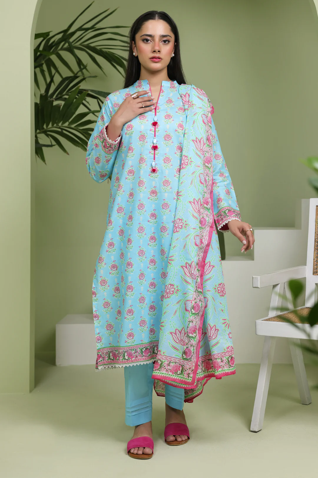 Shirt Shalwar Dupatta - 1571 - Image 2