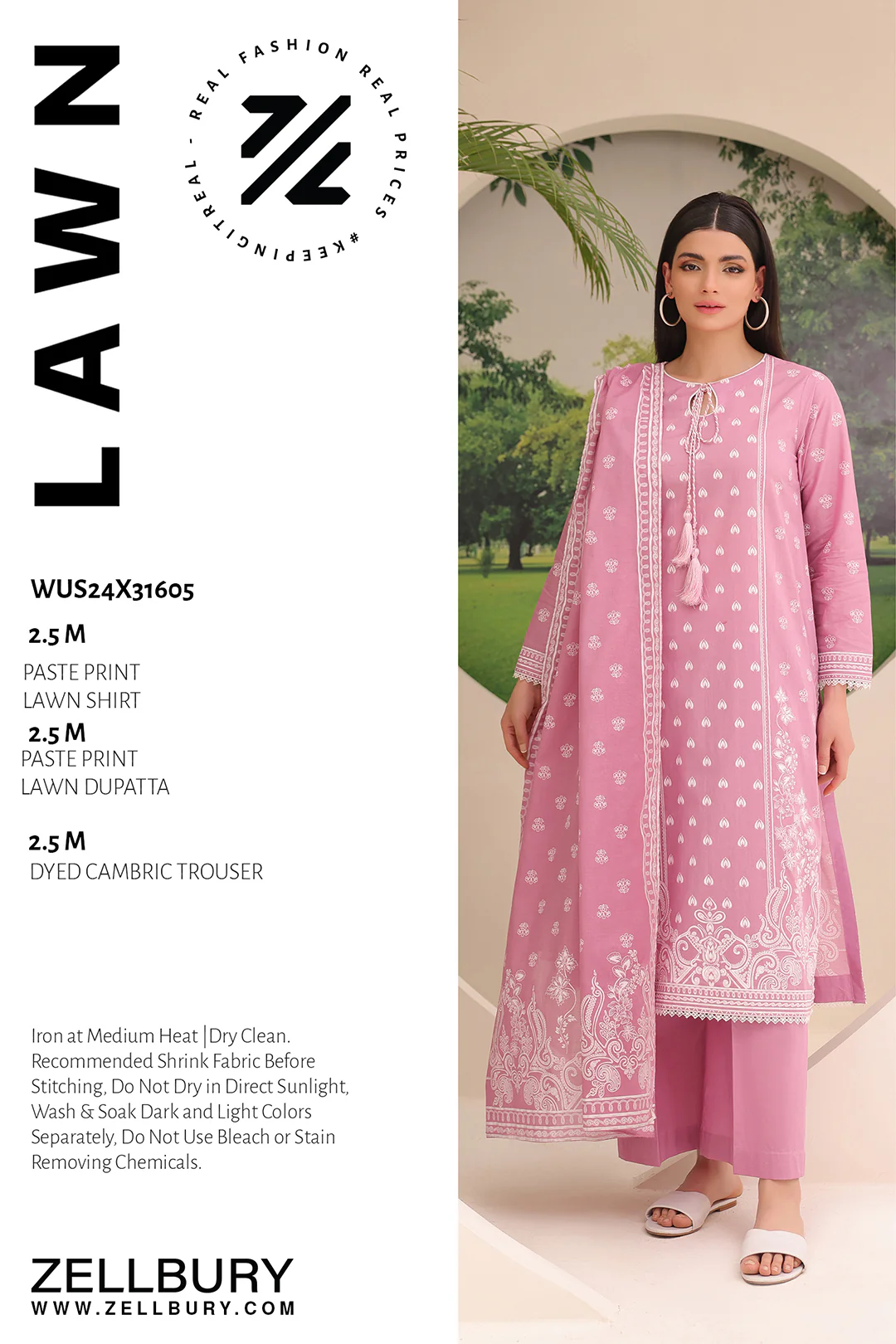 Shirt Shalwar Dupatta - 1605 - Image 6
