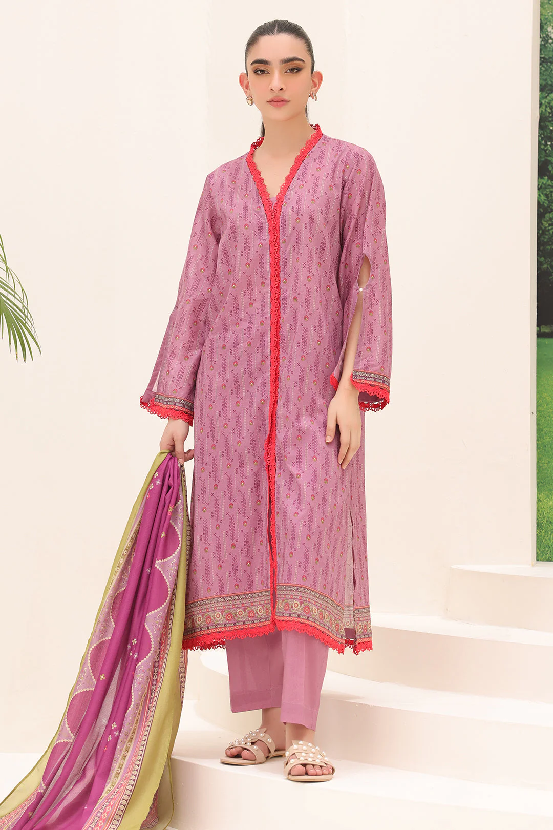 Shirt Shalwar Dupatta - 1662 - Image 2