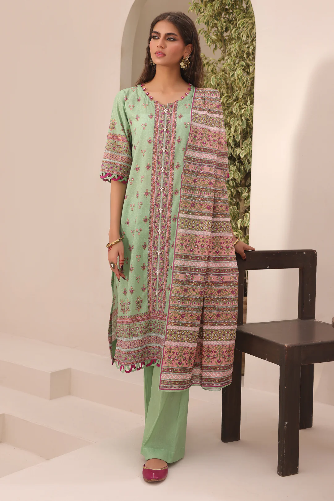Shirt Shalwar Dupatta - 1669 - Image 2