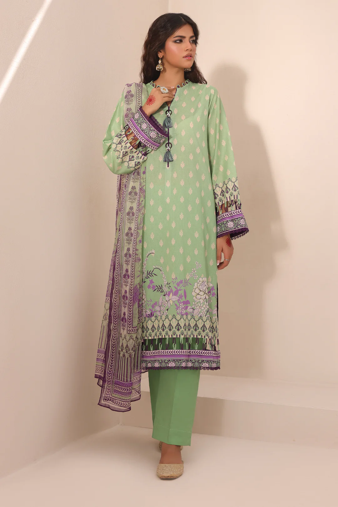 Shirt Shalwar Dupatta - 1696 - Image 2