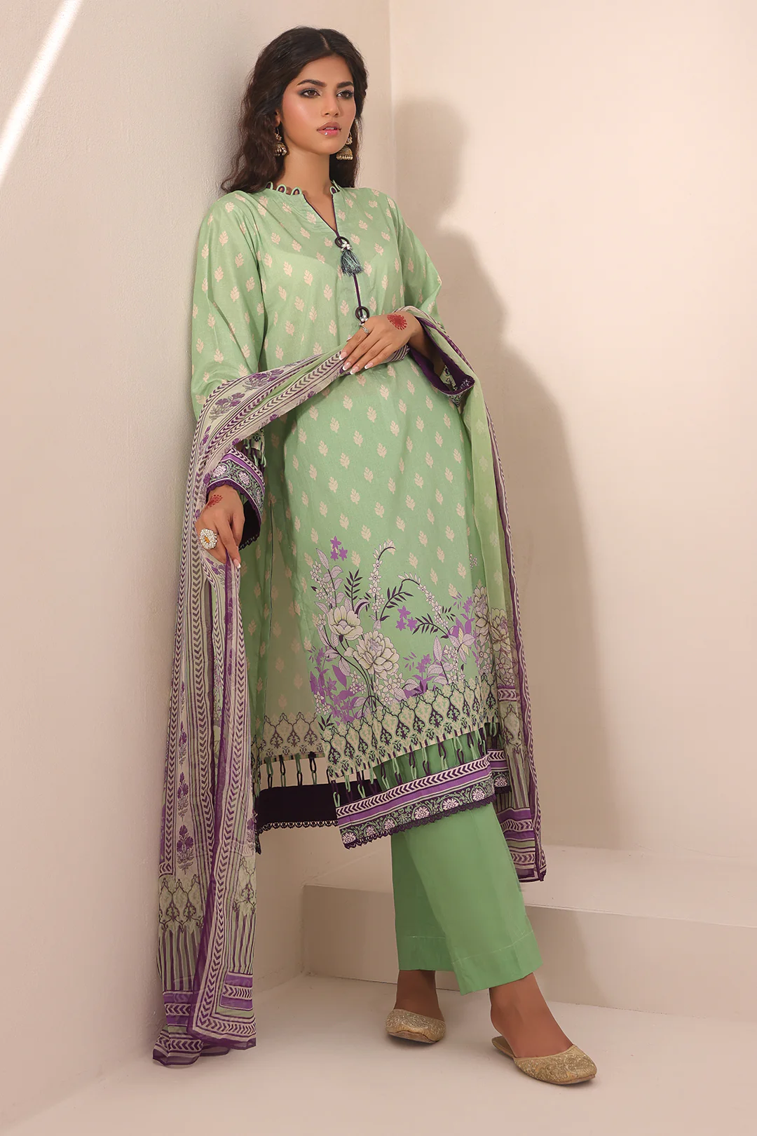 Shirt Shalwar Dupatta - 1696 - Image 3