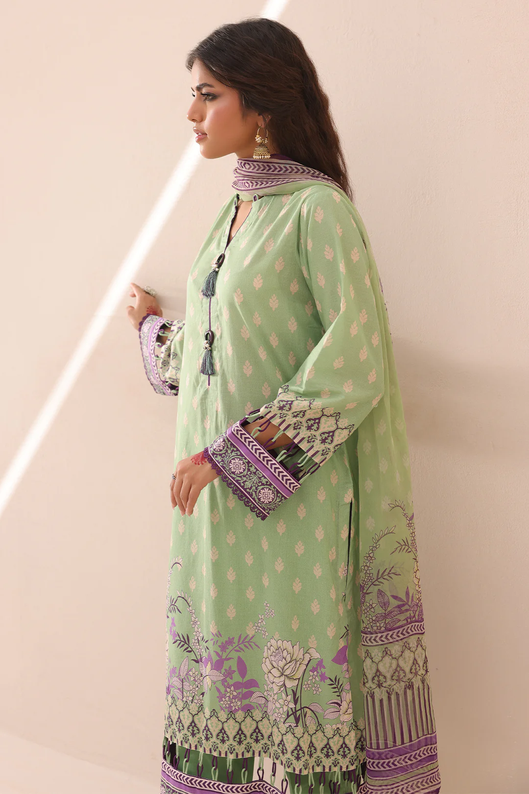 Shirt Shalwar Dupatta - 1696 - Image 5