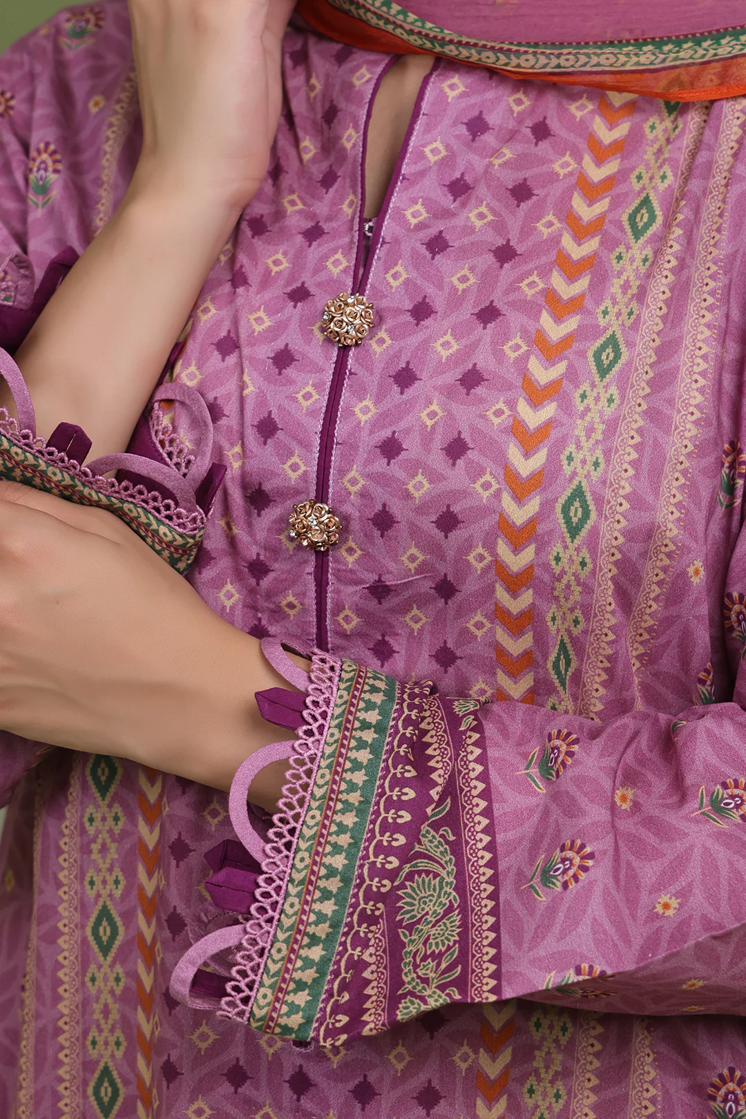 Shirt Shalwar Dupatta - 1718 - Image 4