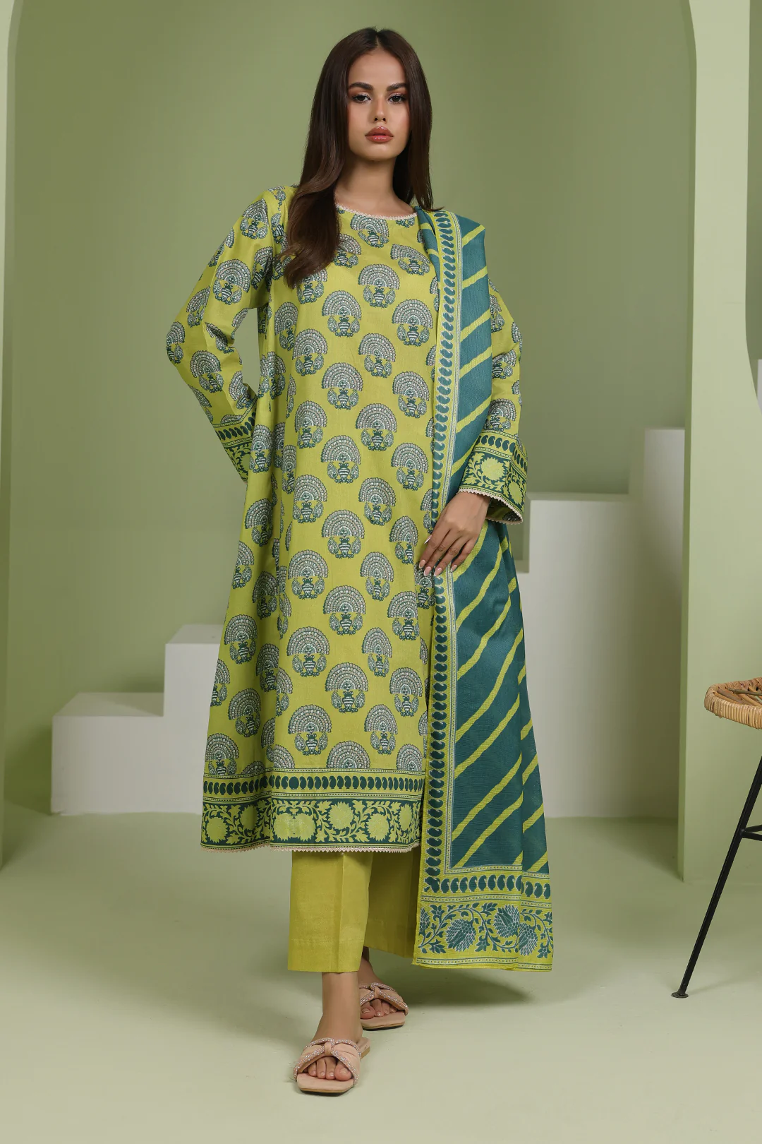 Shirt Shalwar Dupatta - 1720 - Image 5