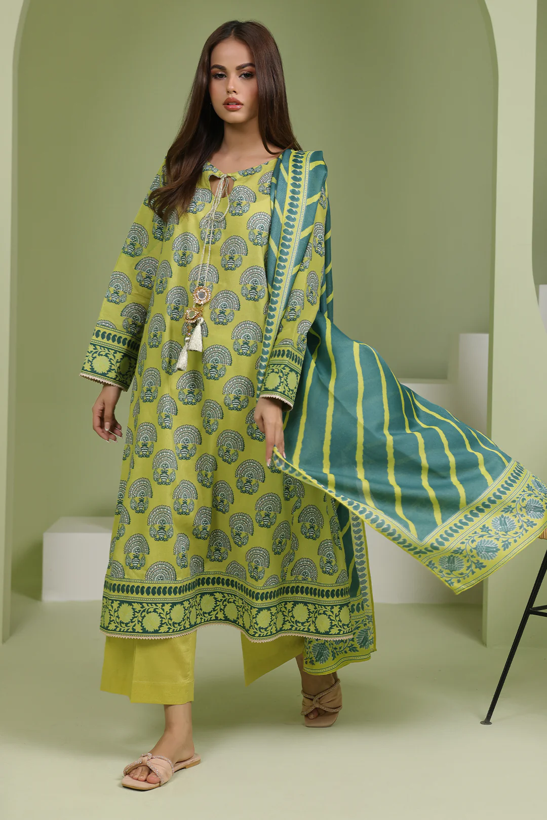Shirt Shalwar Dupatta - 1720 - Image 6