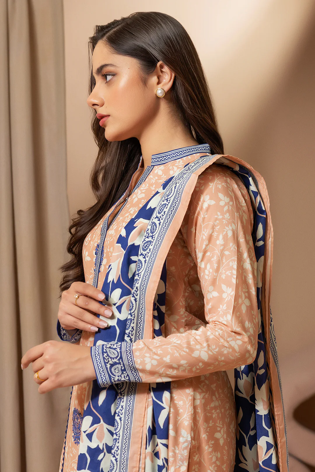 Embroidered Shirt Shalwar Dupatta - 0212 - Image 8