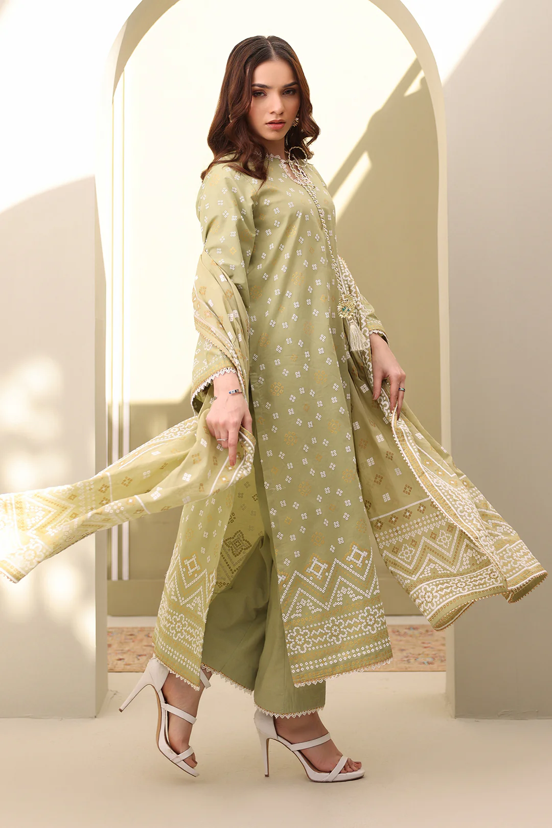 Shirt Shalwar Dupatta - 0051 - Image 5