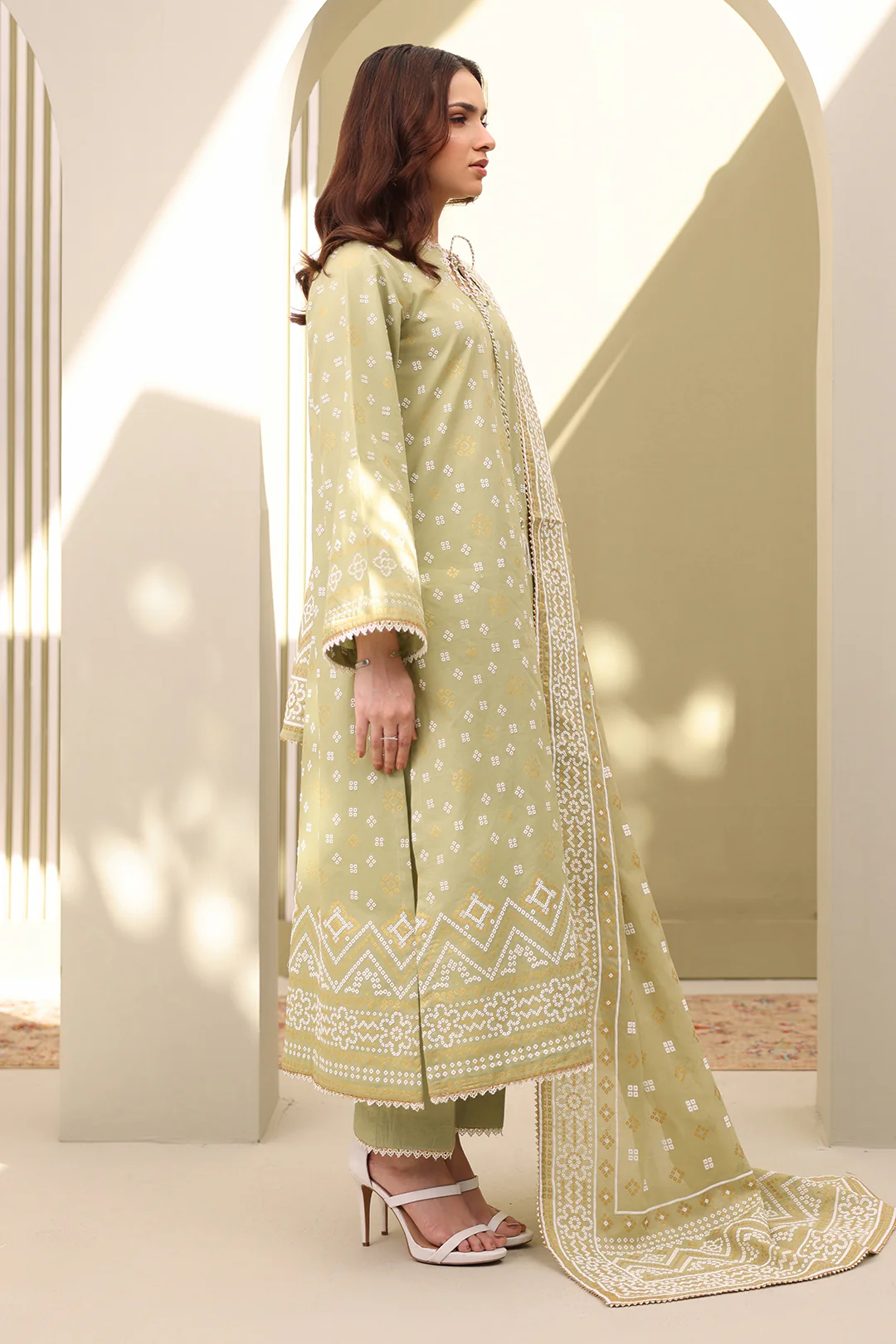 Shirt Shalwar Dupatta - 0051 - Image 7