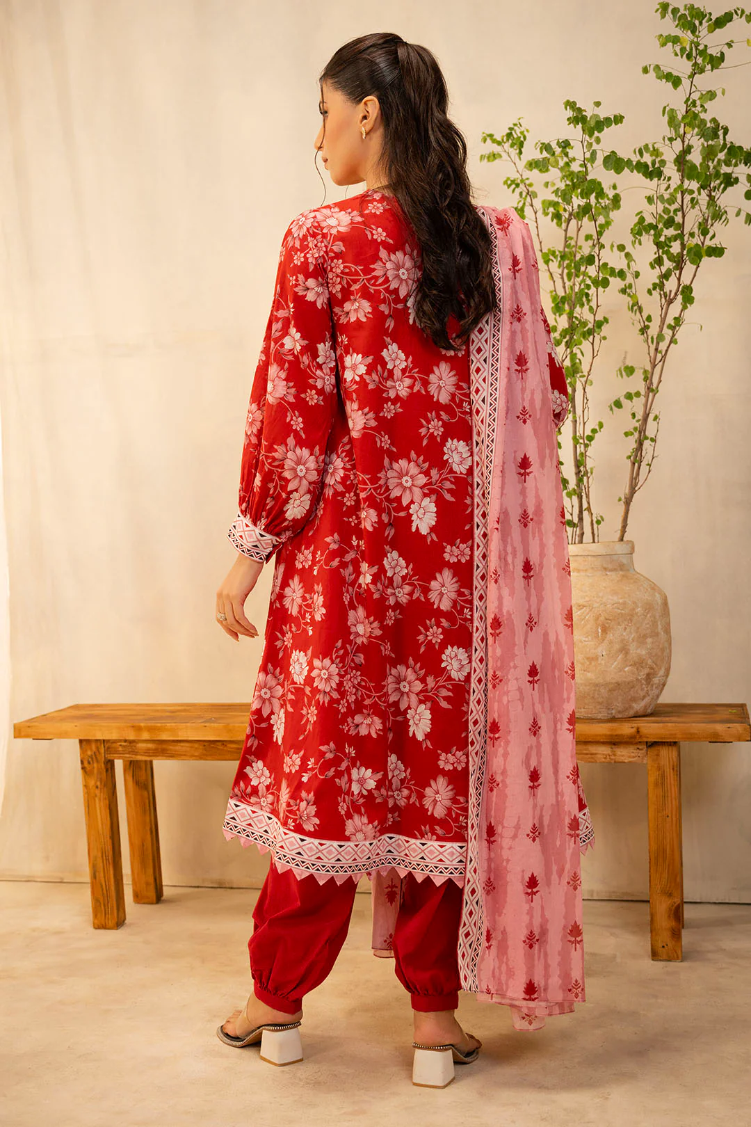 Shirt Shalwar Dupatta - 0107 - Image 5