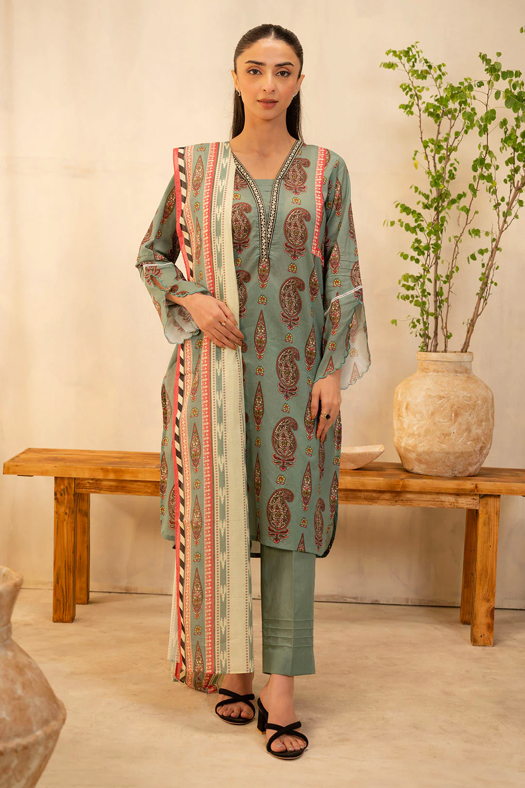 Shirt Shalwar Dupatta - 0108 - Image 2