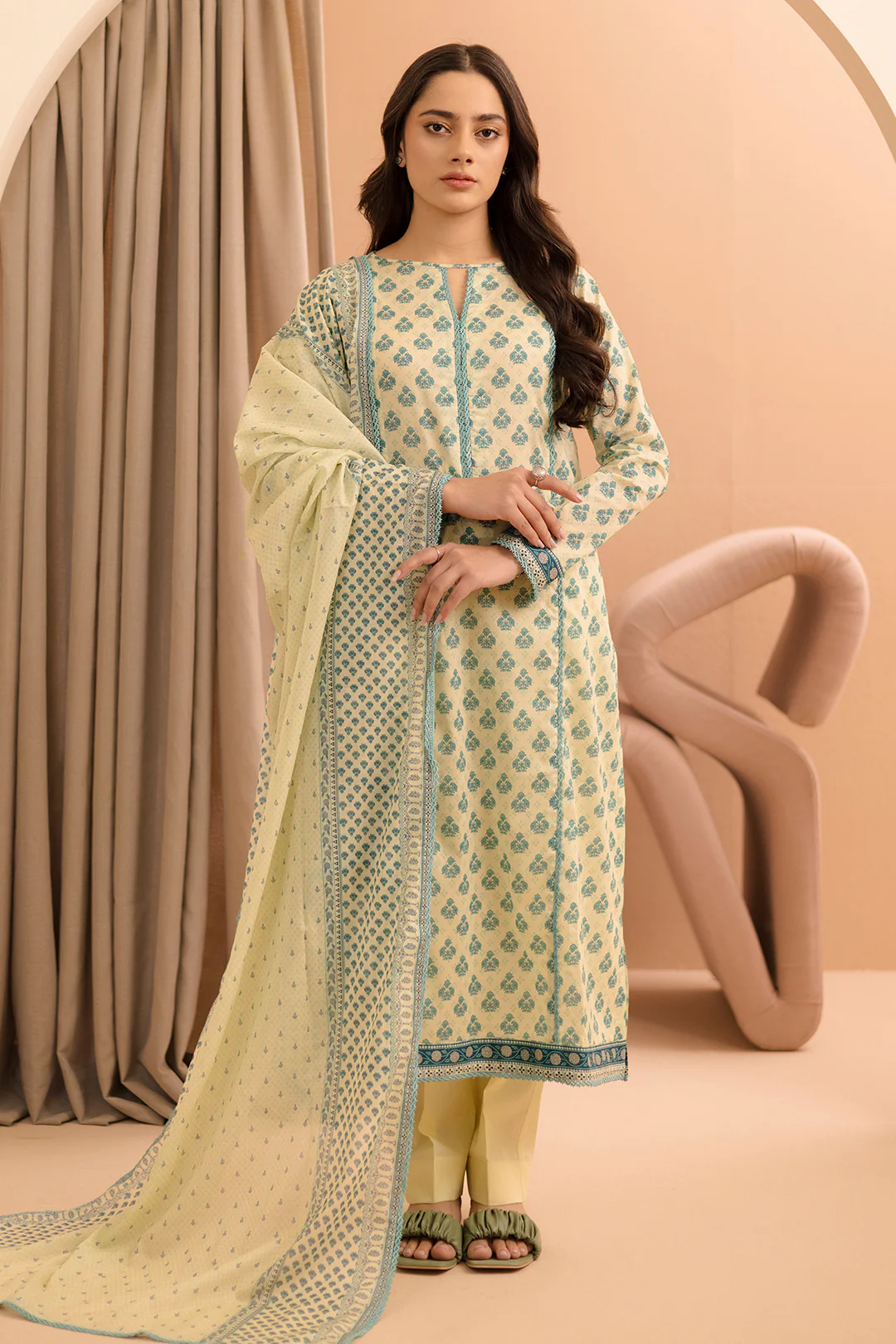 Shirt Shalwar Dupatta - 0183 - Image 2