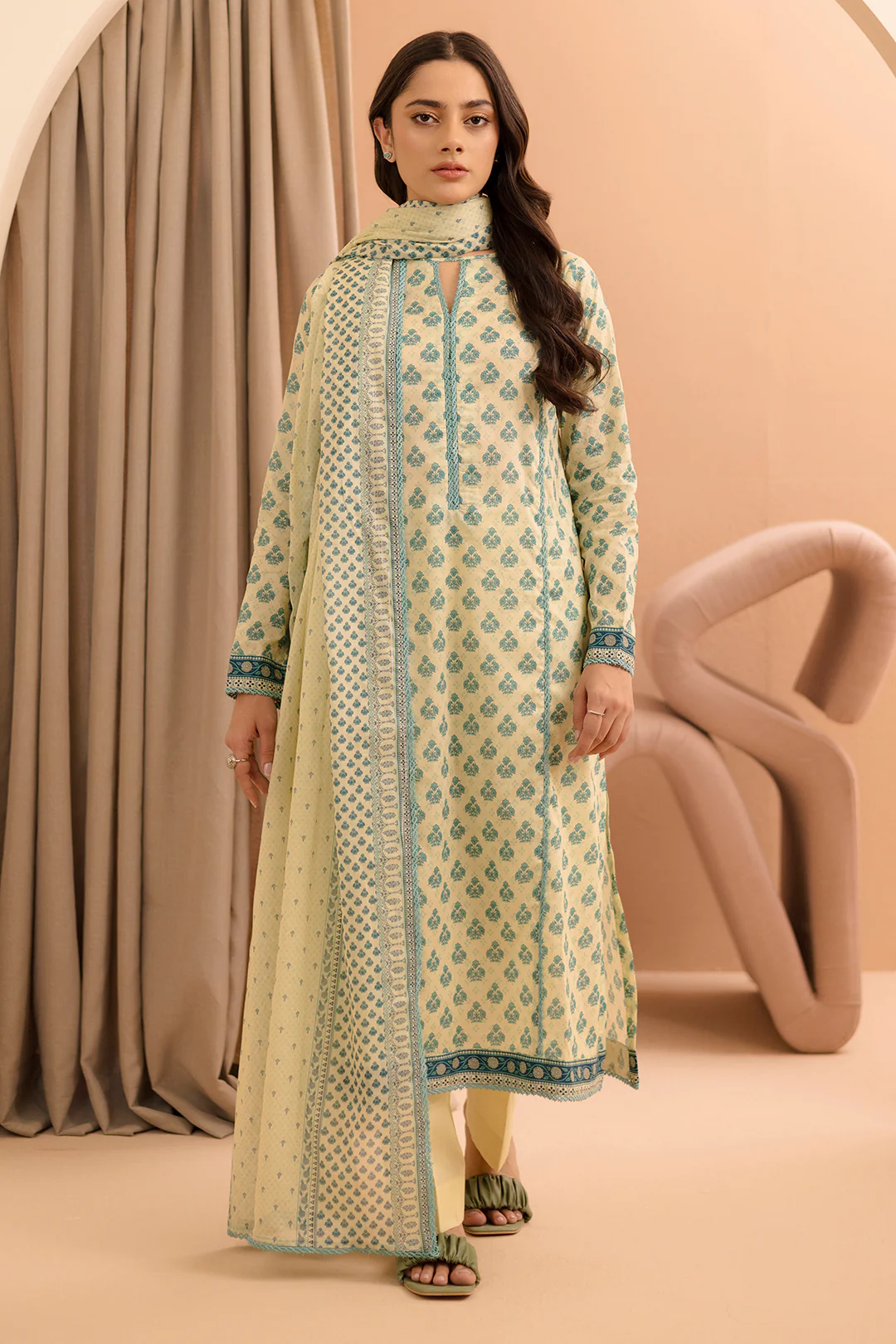 Shirt Shalwar Dupatta - 0183 - Image 3