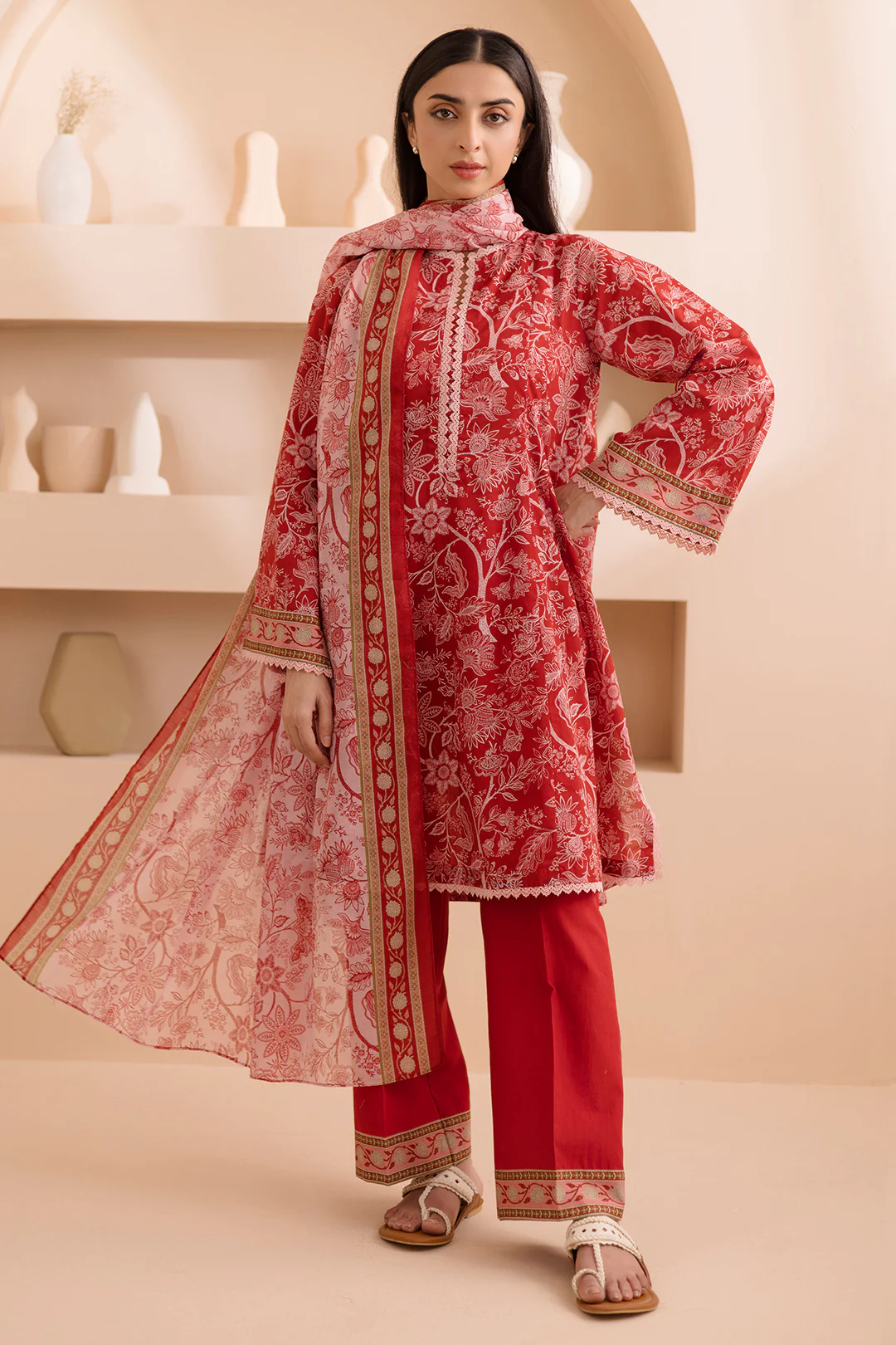 Shirt Shalwar Dupatta - 0185 - Image 2