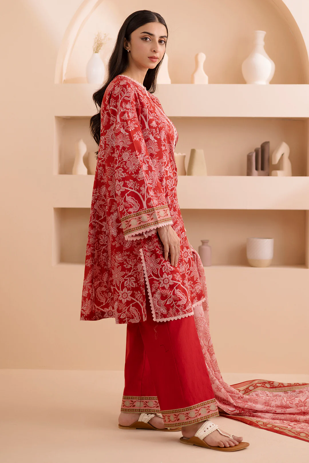 Shirt Shalwar Dupatta - 0185 - Image 5