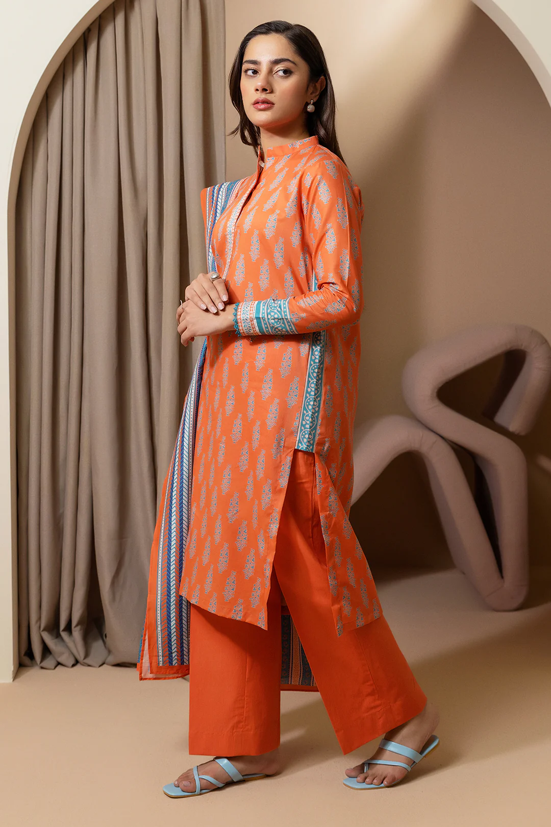 Shirt Shalwar Dupatta - 0186 - Image 3