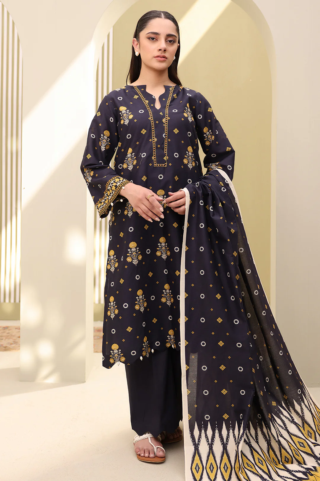 Shirt Shalwar Dupatta - 0191 - Image 3