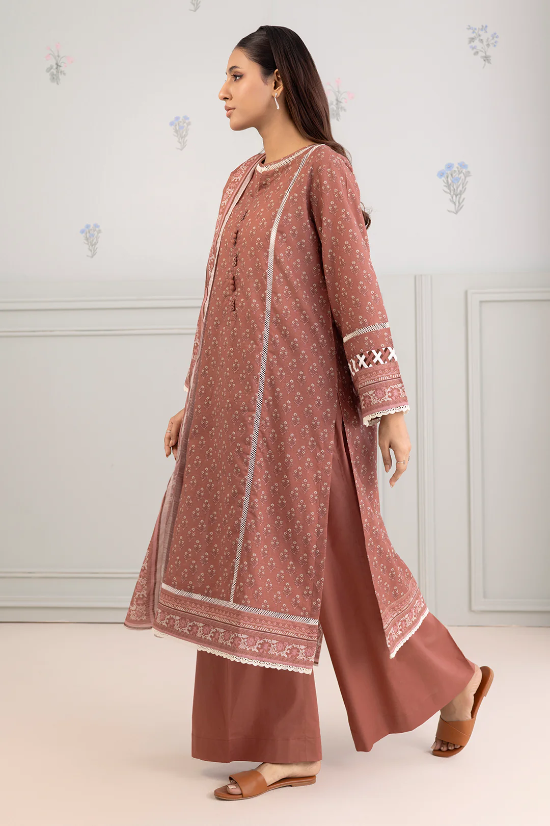 Shirt Shalwar Dupatta - 0195 - Image 6
