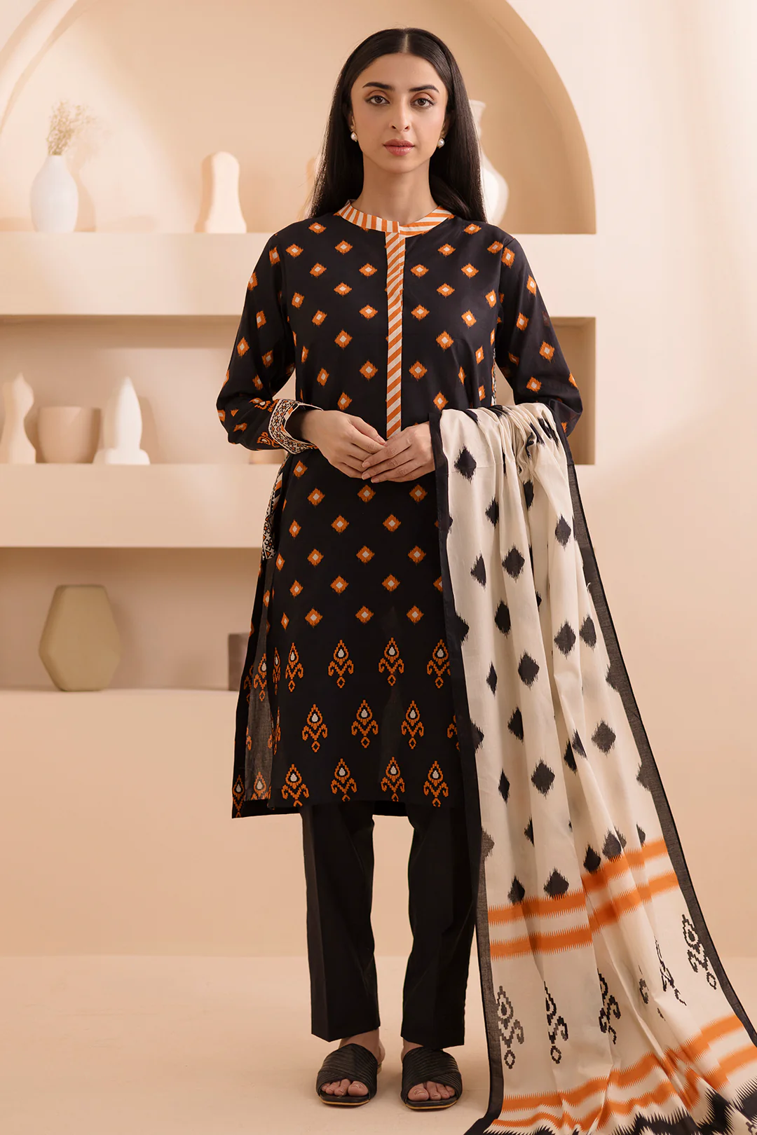 Shirt Shalwar Dupatta - 0196 - Image 2