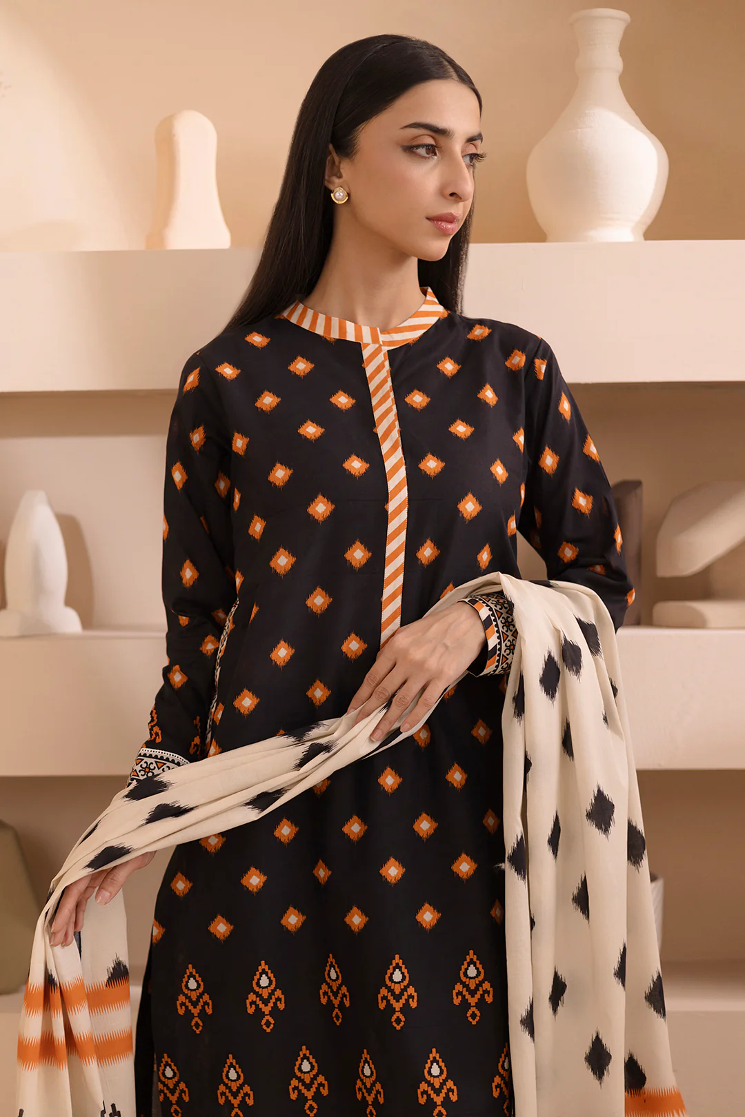 Shirt Shalwar Dupatta - 0196 - Image 3