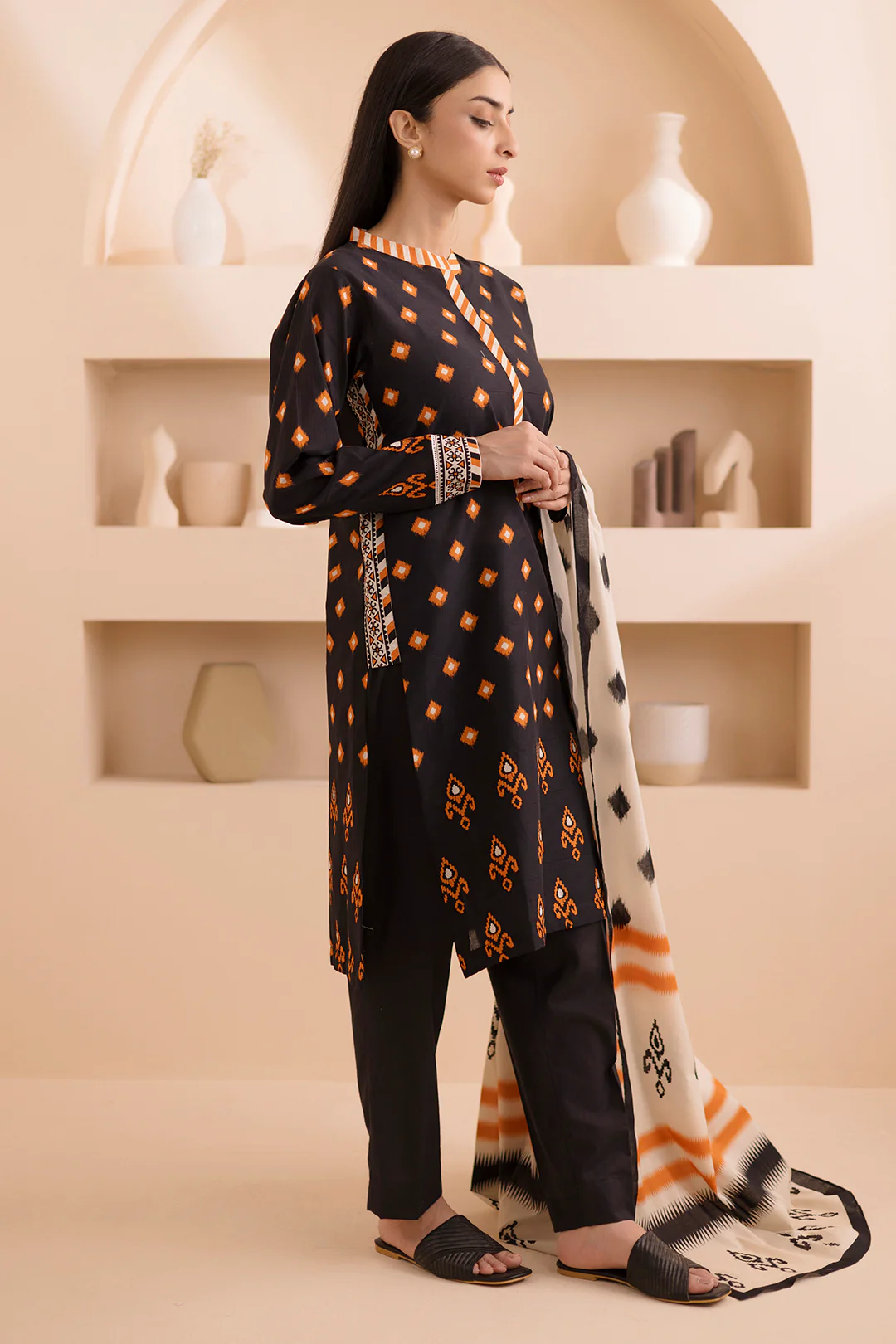 Shirt Shalwar Dupatta - 0196 - Image 4