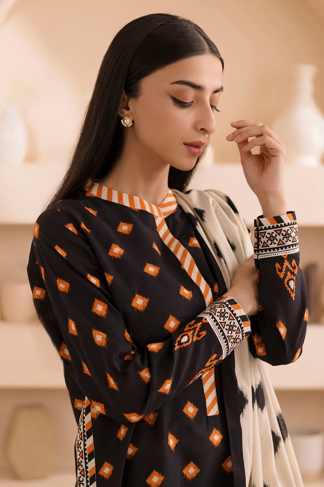 Shirt Shalwar Dupatta - 0196 - Image 5