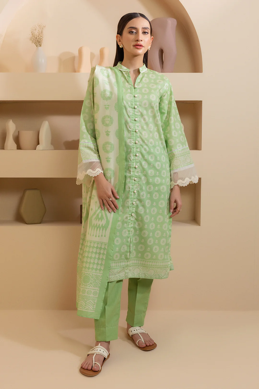 Shirt Shalwar Dupatta - 0202 - Image 5