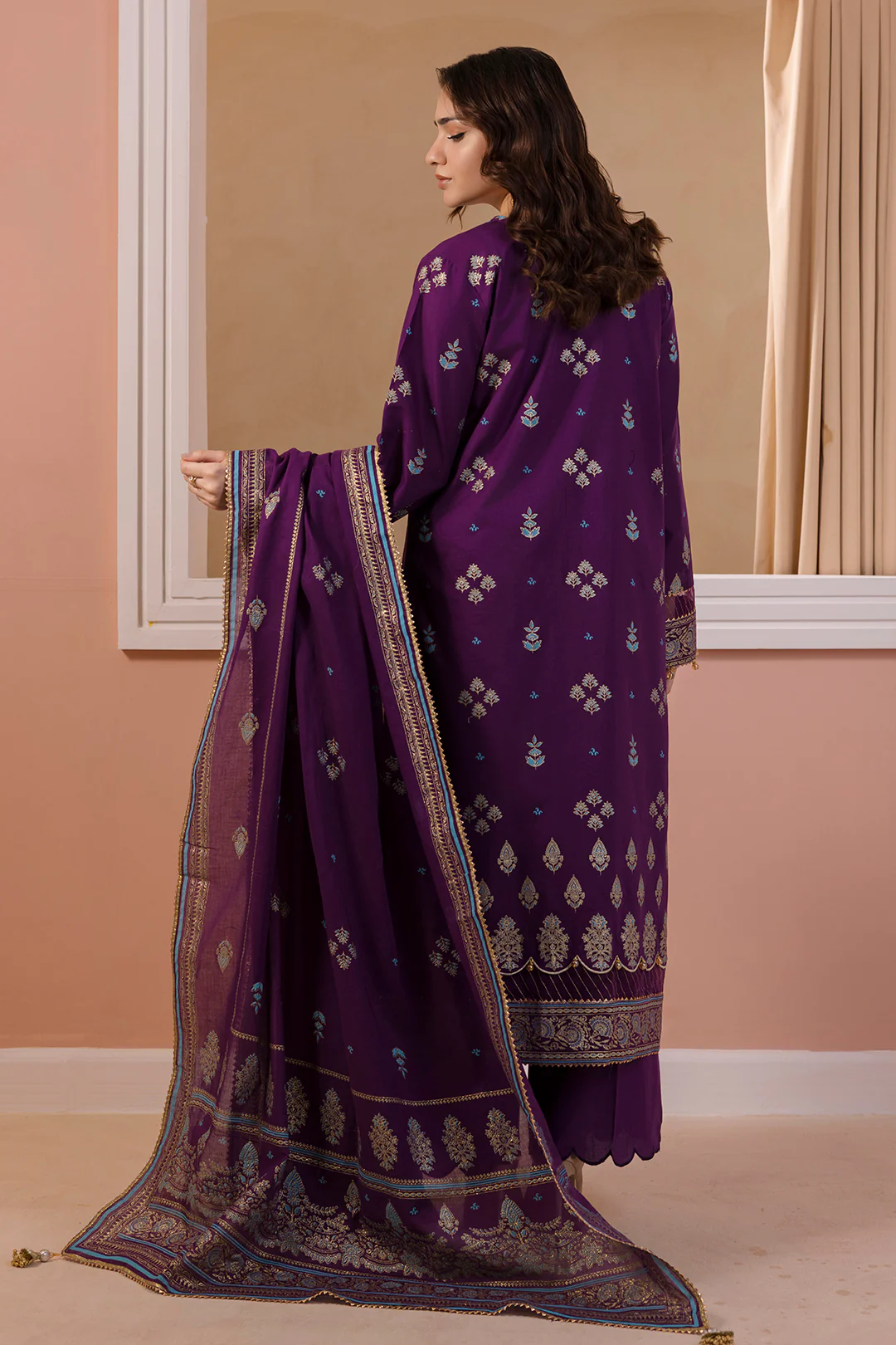 Shirt Shalwar Dupatta - 0203 - Image 6