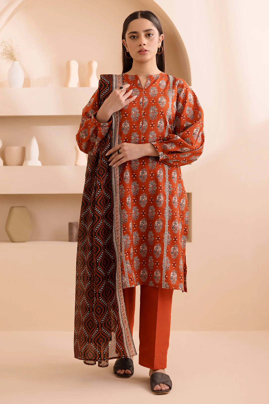 Shirt Shalwar Dupatta - 0244 - Image 2