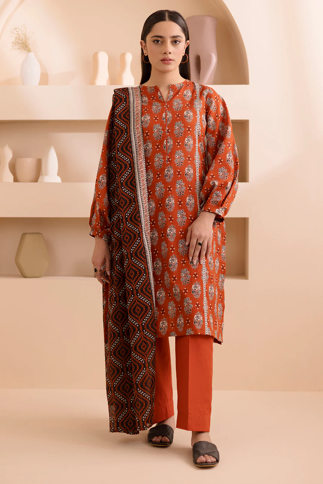 Shirt Shalwar Dupatta - 0244 - Image 4