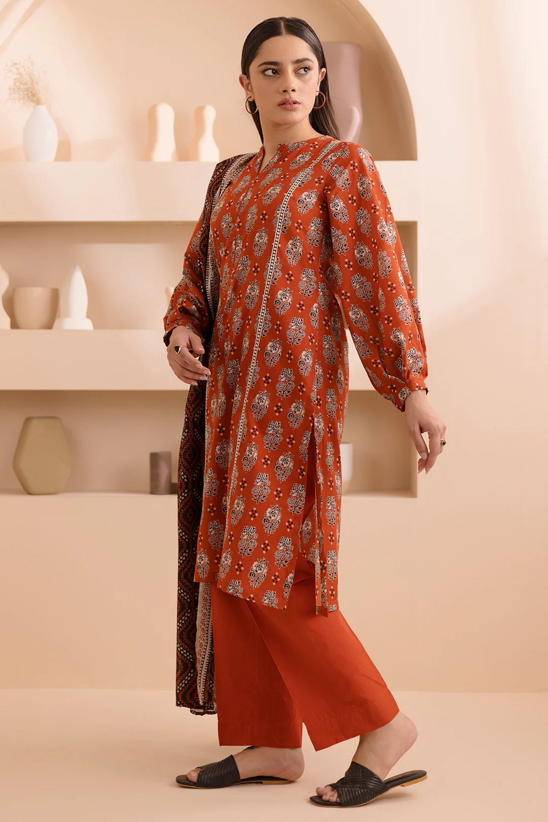 Shirt Shalwar Dupatta - 0244 - Image 5