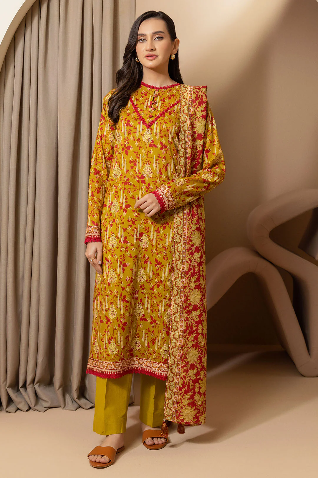 Shirt Shalwar Dupatta - 0247 - Image 4