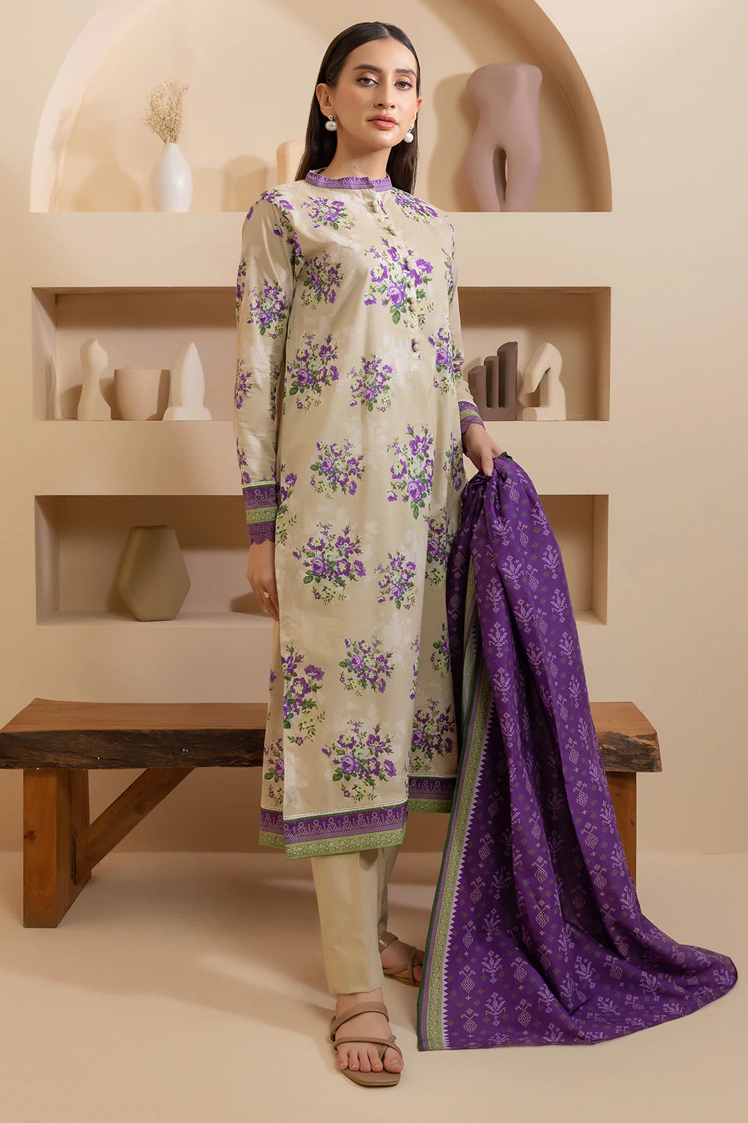 Shirt Shalwar Dupatta - 0248 - Image 2