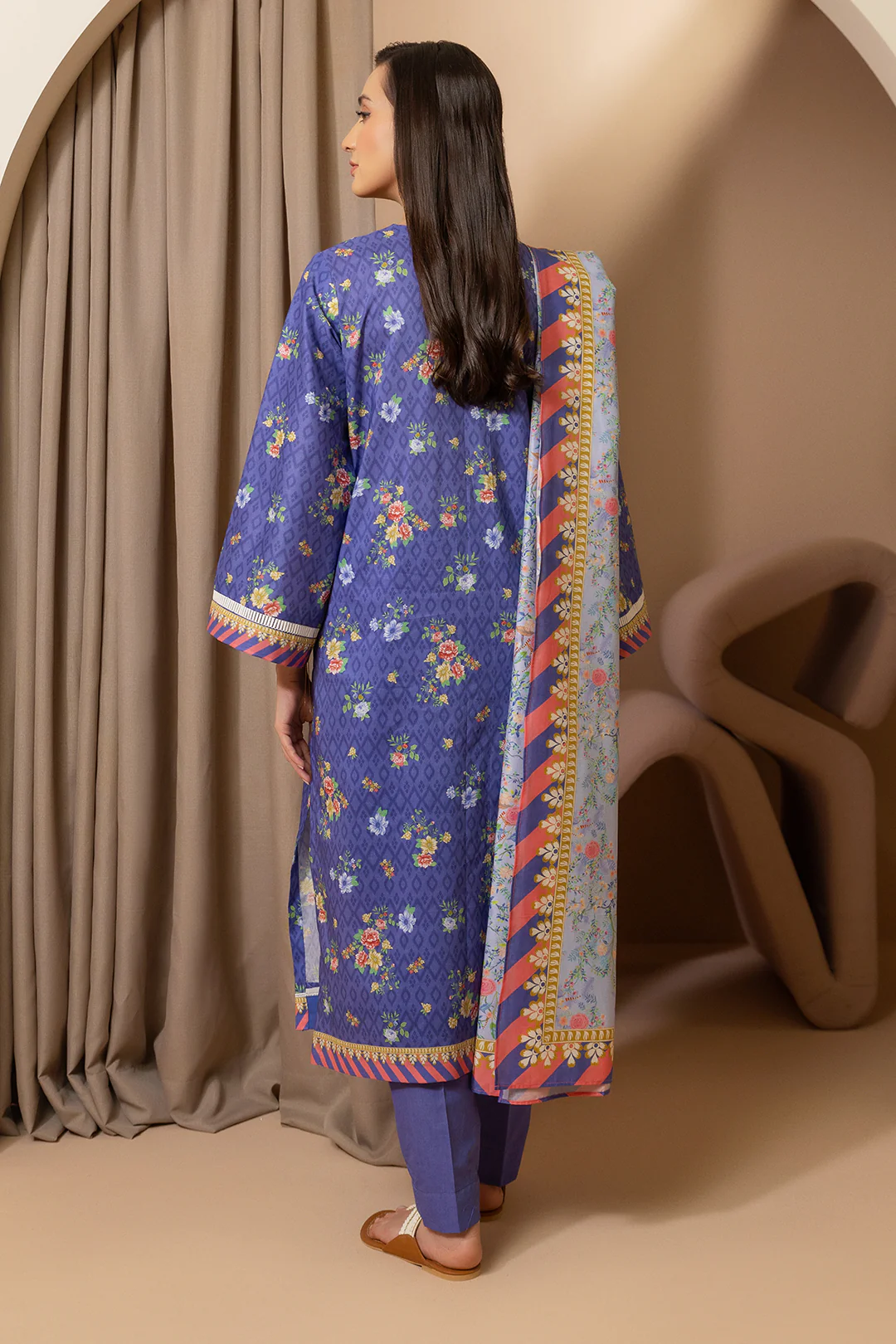 Shirt Shalwar Dupatta - 0256 - Image 7