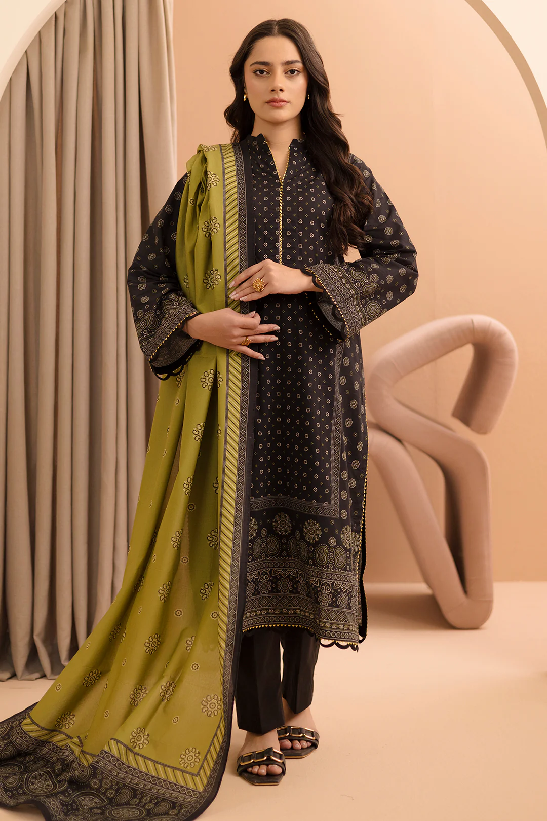 Shirt Shalwar Dupatta - 0257 - Image 2