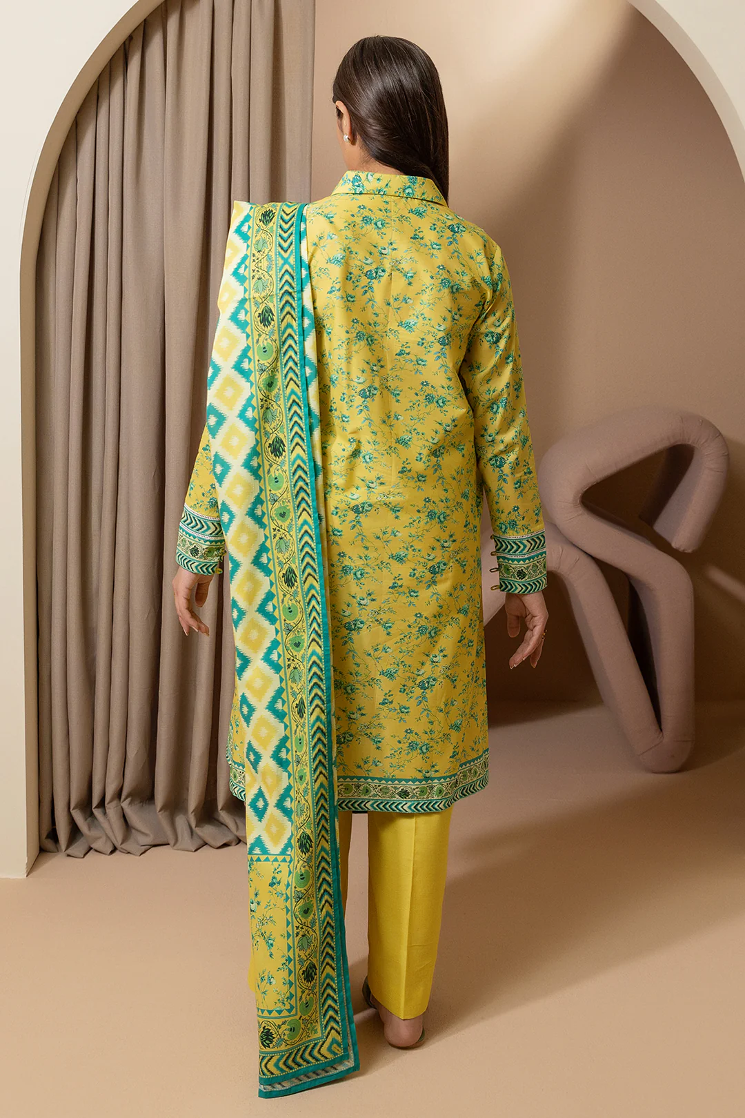 Shirt Shalwar Dupatta - 0258 - Image 8