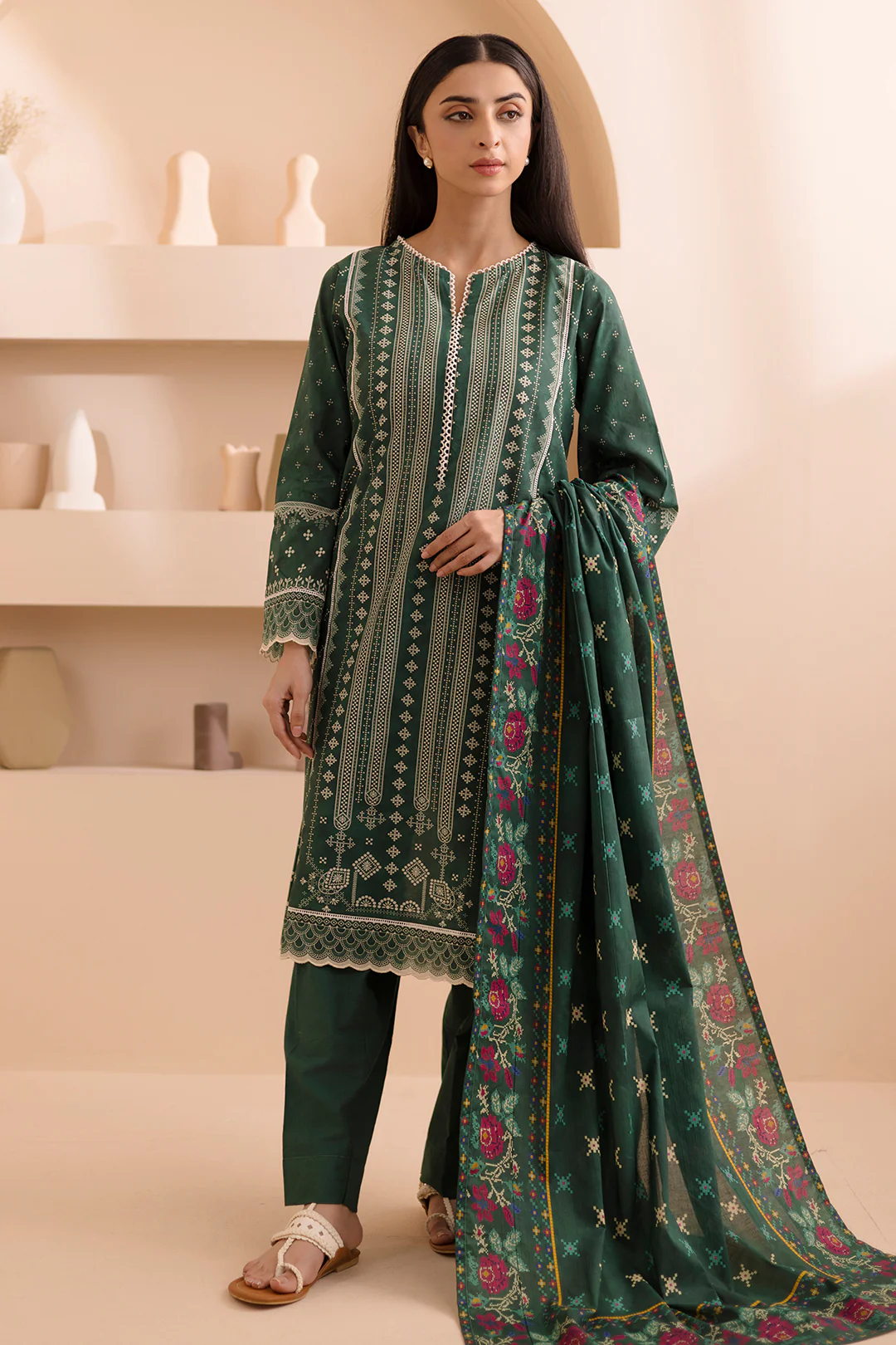 Shirt Shalwar Dupatta - 0262 - Image 4