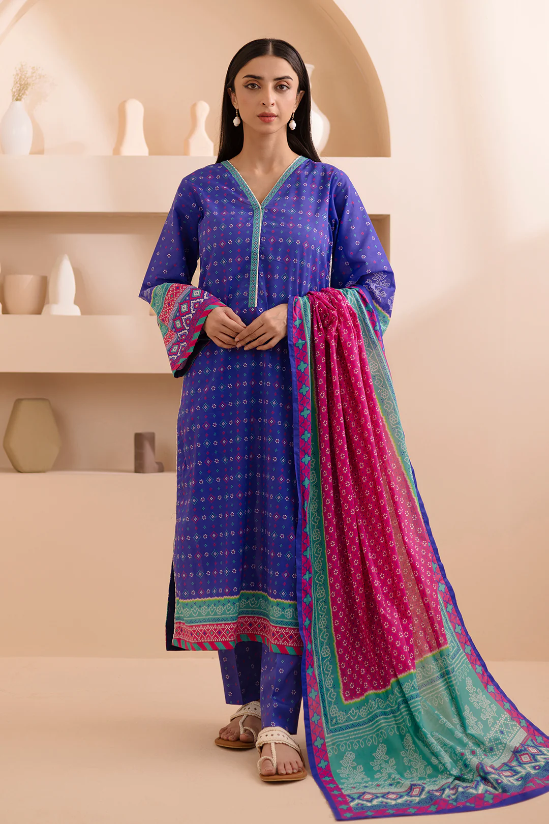 Shirt Shalwar Dupatta - 0266 - Image 2